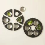 Flame-cut Modular Seder Plate