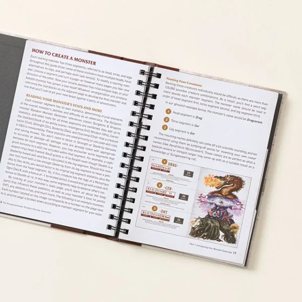 Flip & Mix Random Rpg Monster Generator Book 2