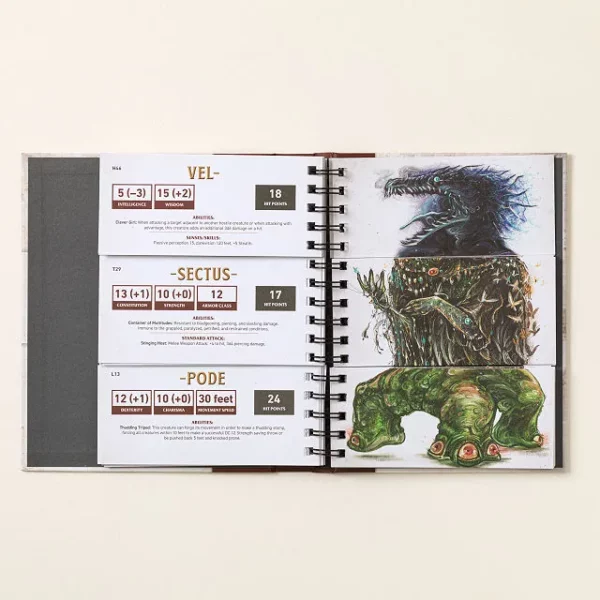 Flip & Mix Random Rpg Monster Generator Book 3