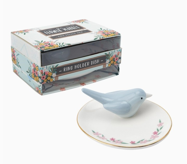 Flower Market Bird Ring Holder