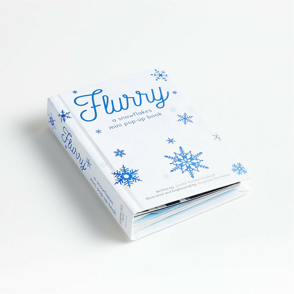 Flurry A Snowflakes Mini Pop-up Book