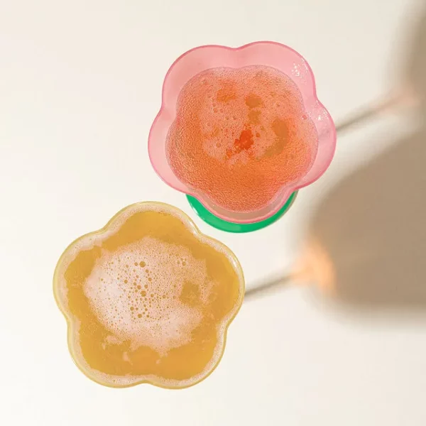 Fluted Tulip Glasses - Set Of 4 1