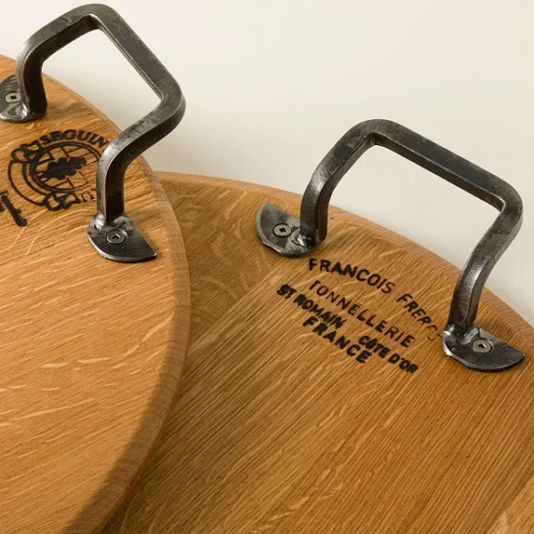 French Oak Wine Barrel Serving Platter 2