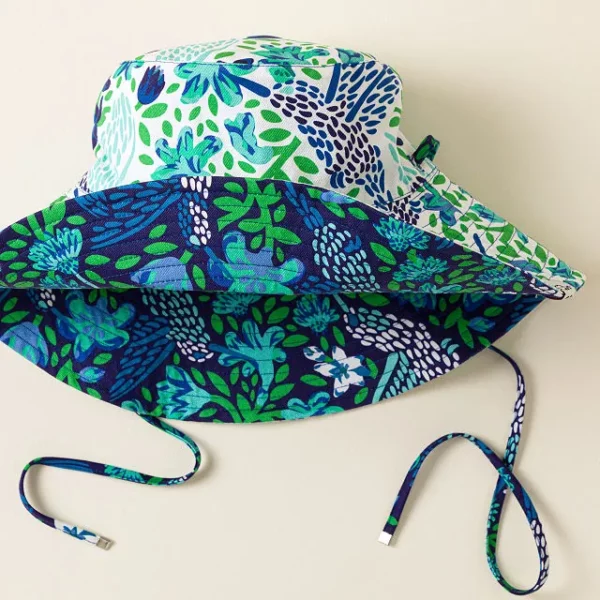 Hummingbird Reversible Packable Sun Hat 1