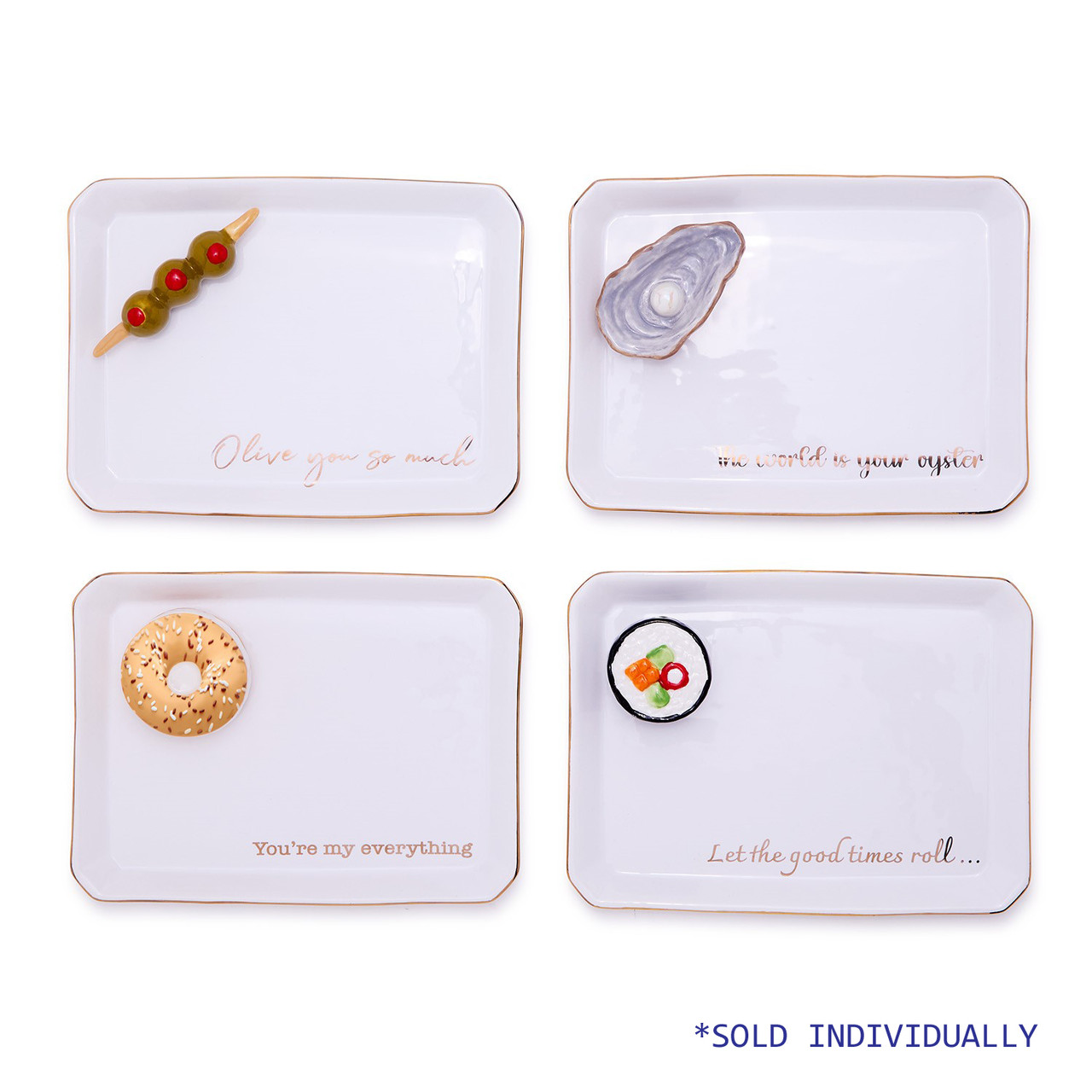 Icon Trinket Tray With Saying In Gift Box Icon Trinket Tray With Saying In Gift Box