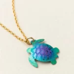 Iridescent Sea Turtle Jewelry 1