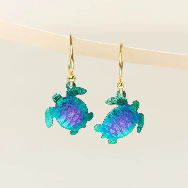Iridescent Sea Turtle Jewelry 2