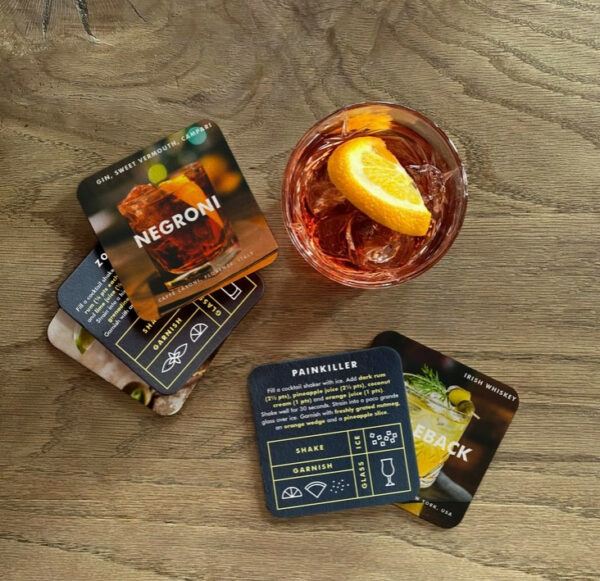 Iron & Glory Mixologist - Cocktail Coasters 4