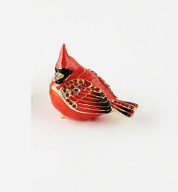 Jeweled Cardinal Box