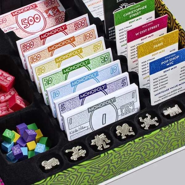 Keith Haring Pop Shop 40th Anniversary Monopoly 3
