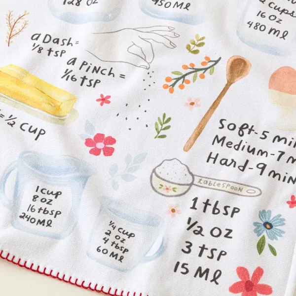 Kitchen Conversions Dish Towel 1