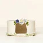 Little Floral Ceramic Toad Home 2