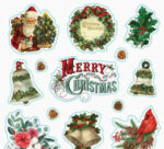 Merry & Bright Christmas! A Festive Sticker Book 3