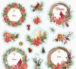 Merry & Bright Christmas! A Festive Sticker Book 4