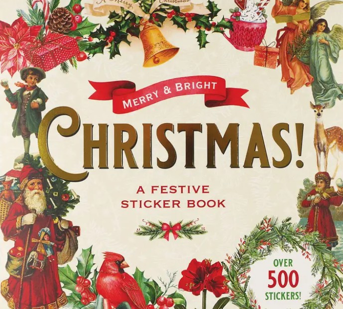 Merry & Bright Christmas! A Festive Sticker Book