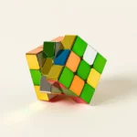 Metallic Lightning 3x3 Speed Cube 1