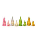Mini Light-up Glitter Tree, Set Of 2 1