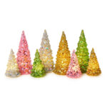 Mini Light-up Glitter Tree, Set Of 2 3