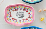 Natural Life Artisan Trinket Dish - Happy Today 1