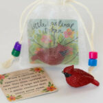 Natural Life Little Cardinal Pocket Token