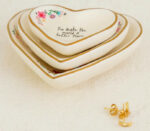 Natural Life Nesting Heart Trinket Dishes 1
