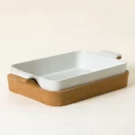 Oven-to-table Ceramic & Cork Baker 2