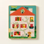 Peek Inside Layered Wooden Toddler Puzzle