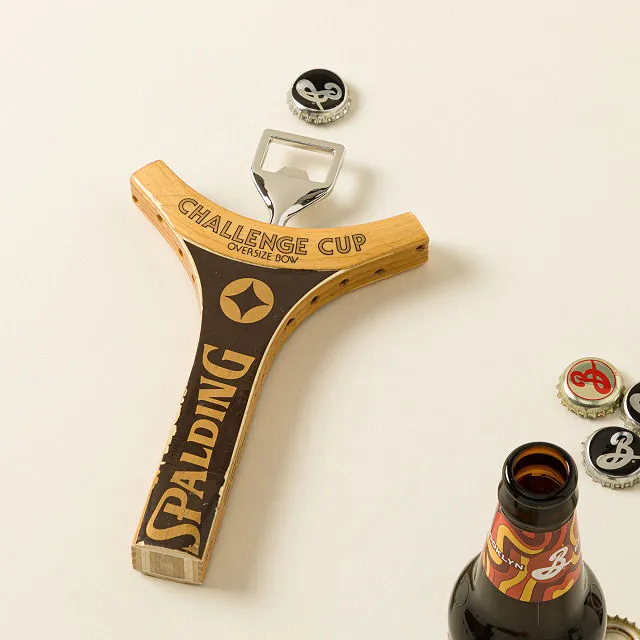 Reclaimed Tennis Racquet Bottle Opener Reclaimed Tennis Racquet Bottle Opener
