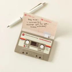 Record Your Own Message Mix Tape Greetings Card