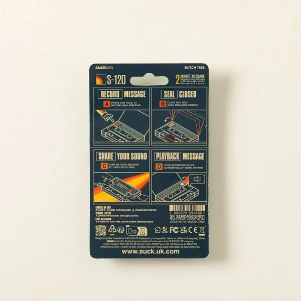 Record Your Own Message Mix Tape Greetings Card 3