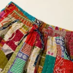 Repurposed Sari Kantha Pants 1