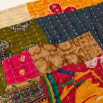 Repurposed Sari Skirt Apron 2