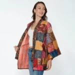 Reversible Silk Sari Kantha Jacket 1