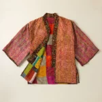 Reversible Silk Sari Kantha Jacket 3