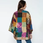Reversible Silk Sari Kantha Jacket 4
