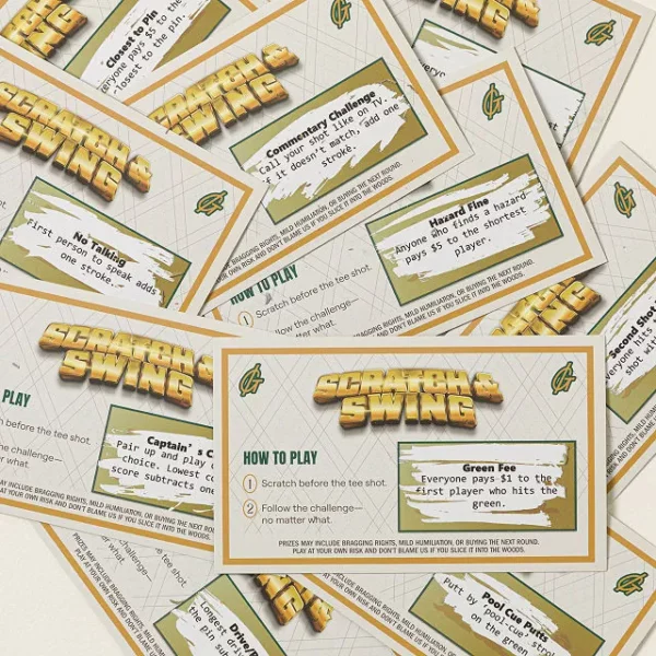Scratch & Swing Golf Challenges - 3 Game Pack 1