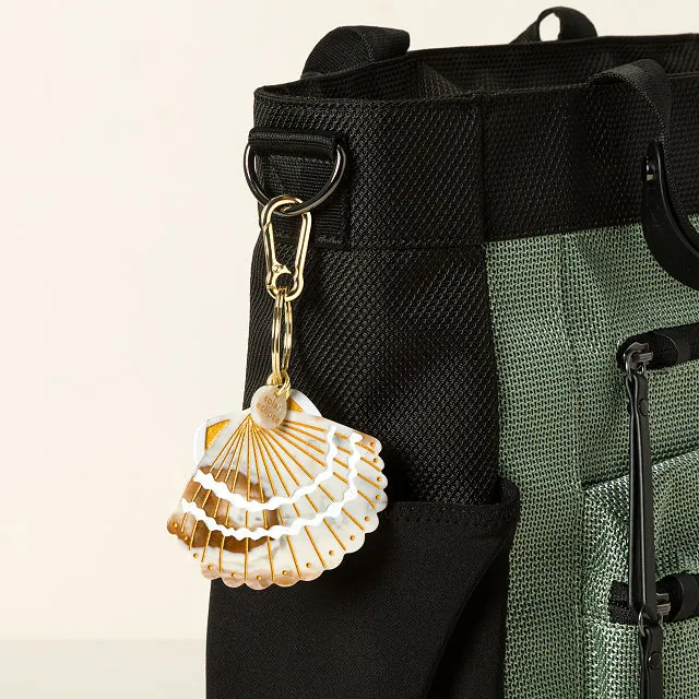 Seashell Treasure Bag Charm Seashell Treasure Bag Charm
