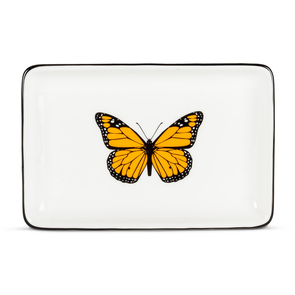 Small Ceramic Butterfly Tray Small Ceramic Butterfly Tray