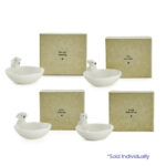 Small Decorative Animal Bowl In Gift Box