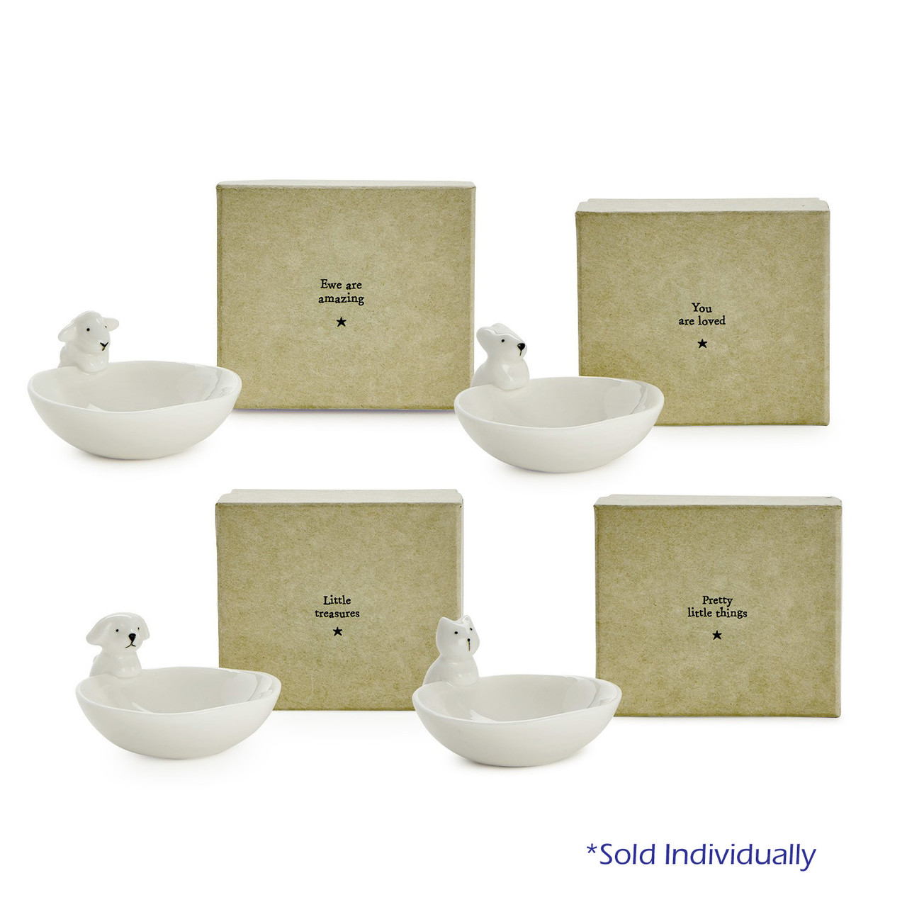 Small Decorative Animal Bowl In Gift Box Small Decorative Animal Bowl In Gift Box