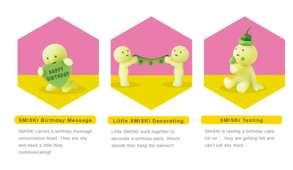 Smiski Mini Glow Figure Blind Box - Birthday Series 2