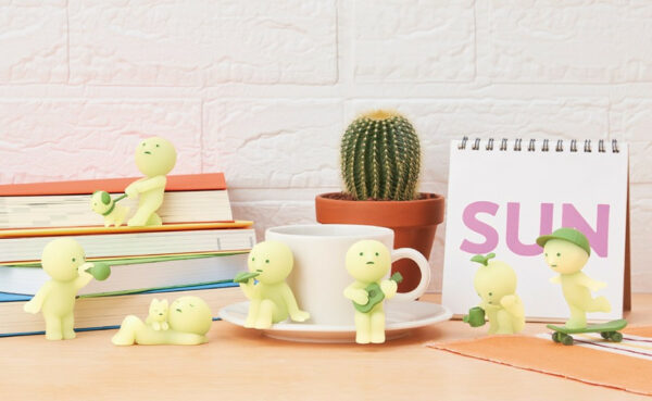 Smiski Mini Glow Figure Blind Box - Sunday Series 1