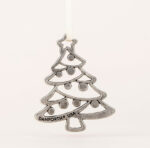 Sparkling Pewter Tree Ornament 3