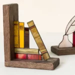 Stained Glass Library Bookends 2