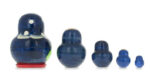 Strawberry Blue Mini Russian Nesting Dolls 1