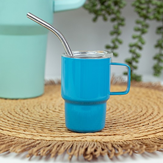 Teeny Town Mini Travel Cup & Straw