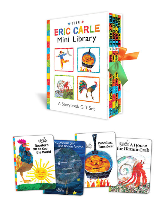 The Eric Carle Mini Library Books, Set Of 4