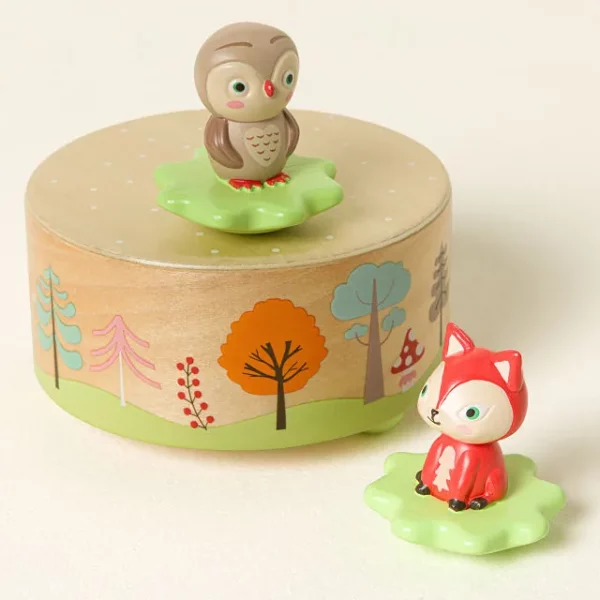 Woodland Melody Dance & Spin Music Box 2