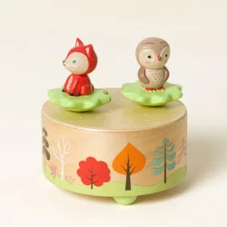 Woodland Melody Dance & Spin Music Box