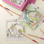 3d Coloring Slide Shadowbox Art 1